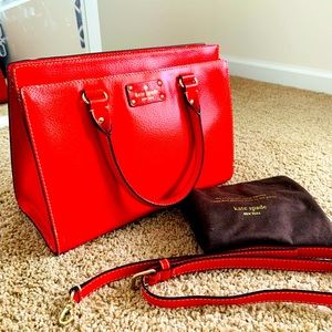 Kate spade purse Red